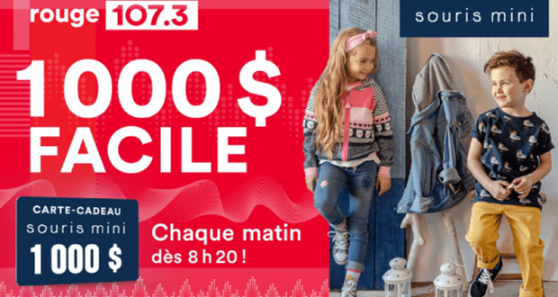 Gagnez Chaque Jour 1 000 $ Chez Souris Mini